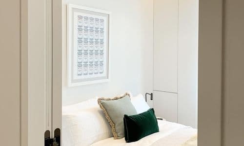 Above Bed Decor Ideas from Our Knightsbridge Project