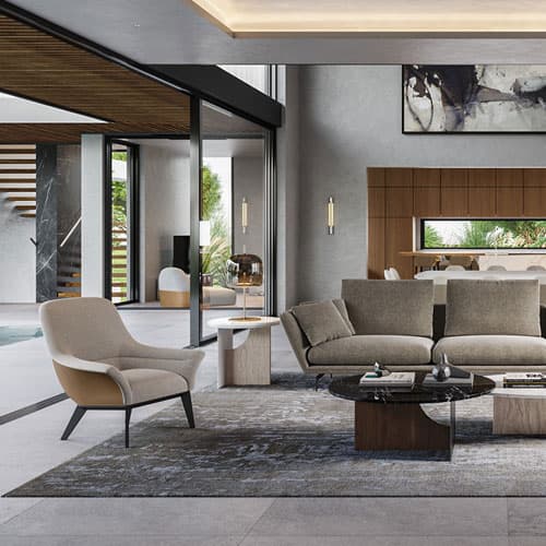 Should You Put an Area Rug Under a Coffee Table?