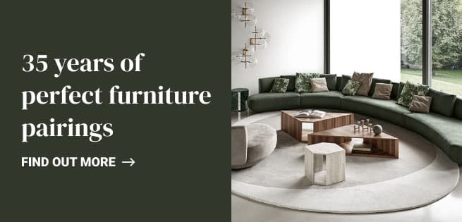 35 Years of perfect furniture pairings