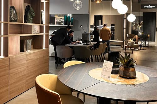 FCI Team working in the showroom