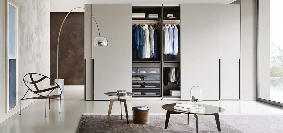 tratto sliding door wardrobe by logo