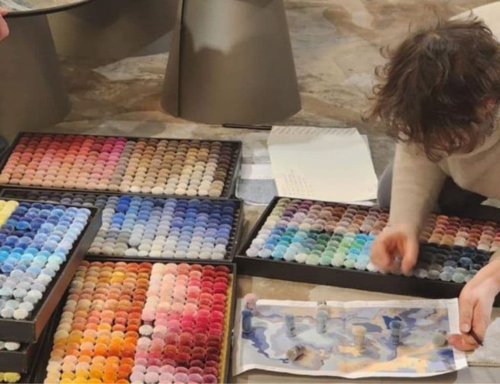 Handwoven Luxury Rug with Intricate Design