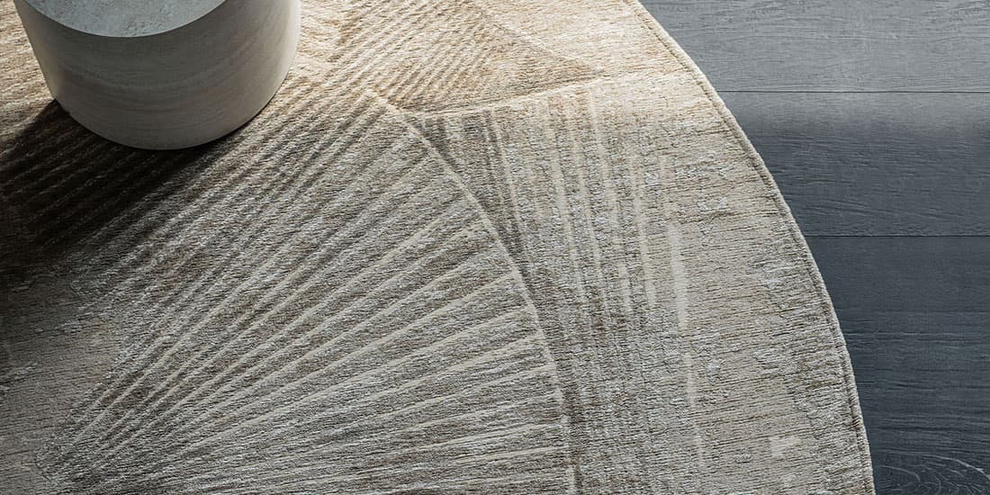 Luxurious Sendai Rug by Cattelan Italia, showcasing a sophisticated design.