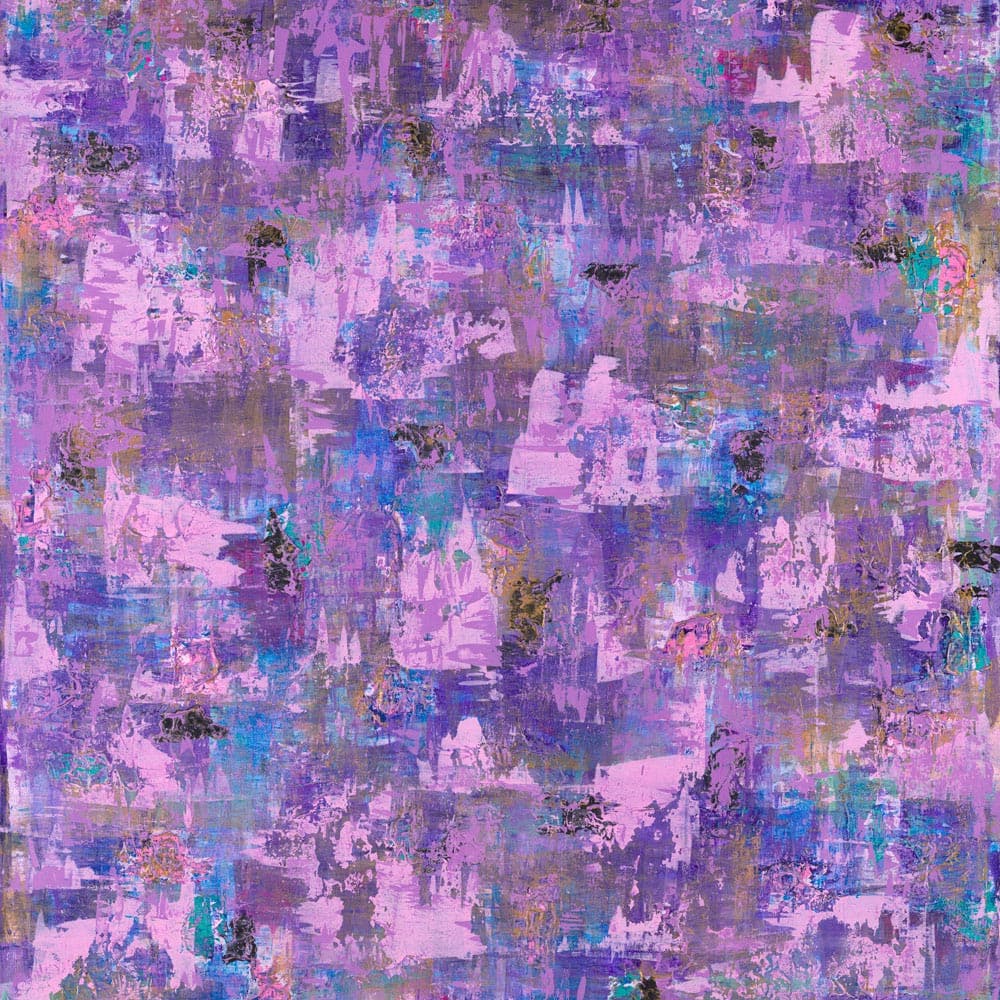 Purple Sunset Rug by Anna Kosa