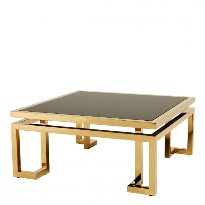 Palmer Gold Finish Coffee Table