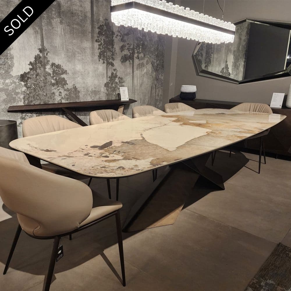 Tyron Keramik Corcovado Dining Table by Cattelan Italia