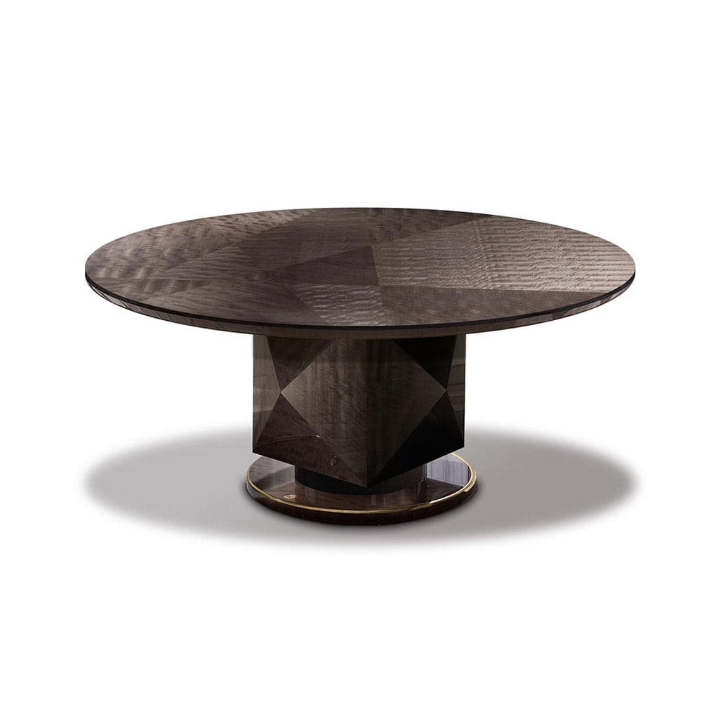 Infinity Wooden Round Dining Table