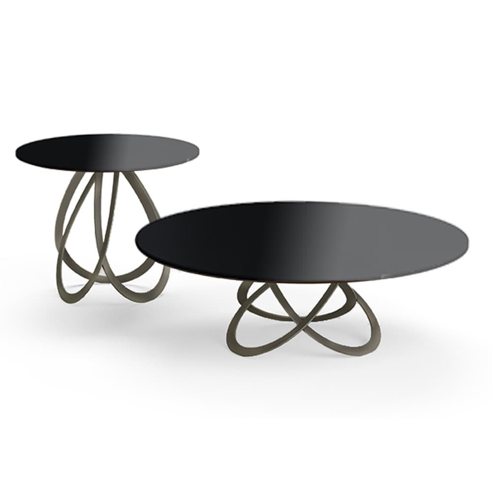 Febe Low Top Glass Coffee Table