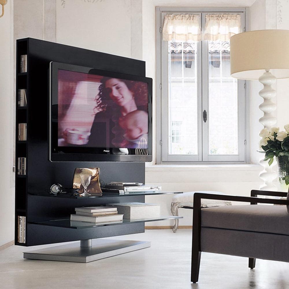 Mediacenter Revolving TV Stand