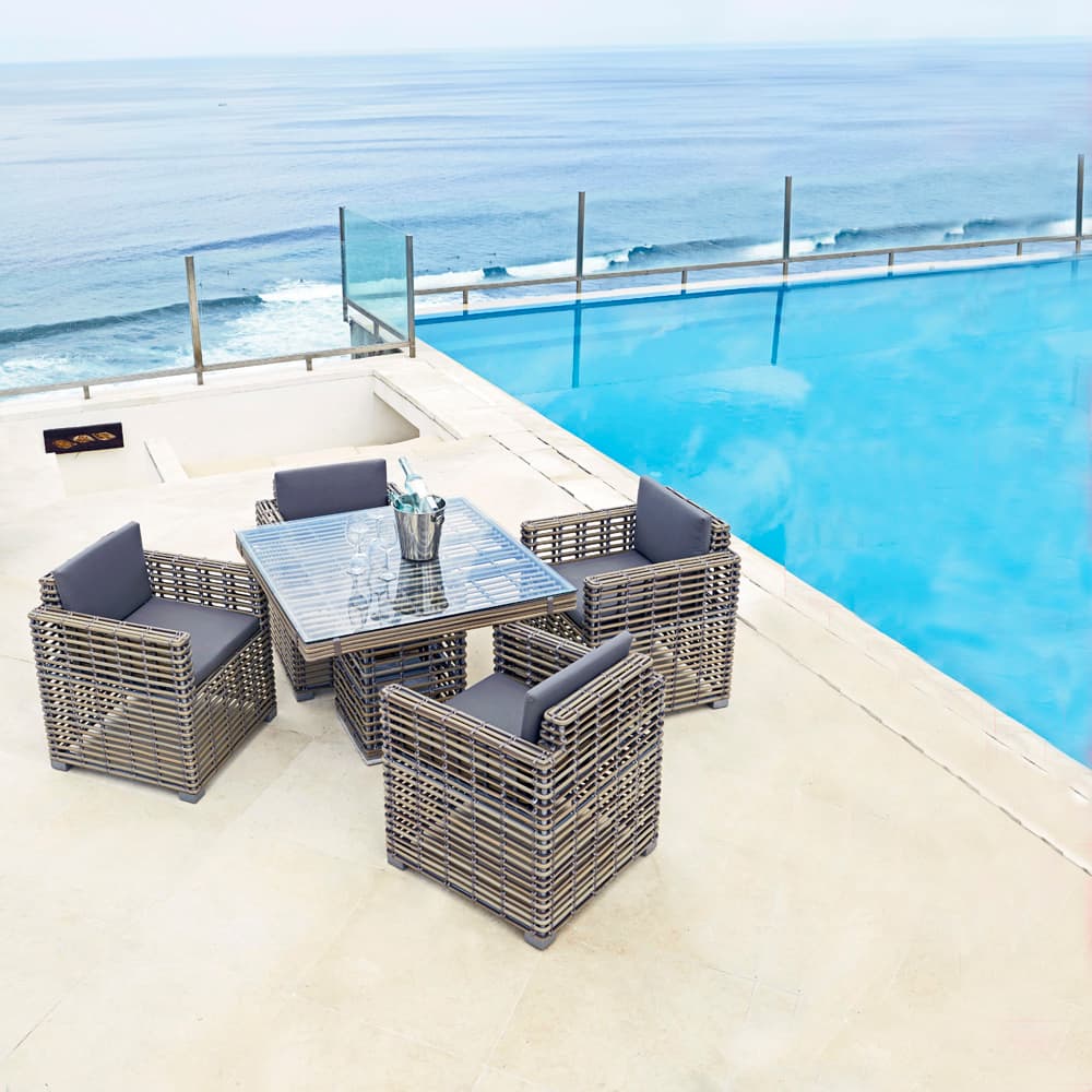 Castries 4 Seat Dining Table