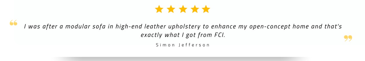 What our customers has to say about our luxury sofas