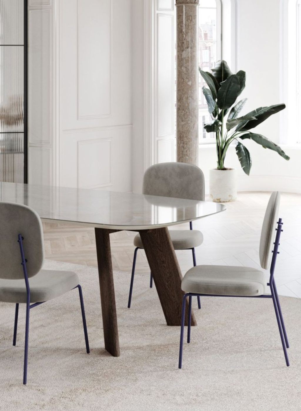 al2 dining table and chairs.