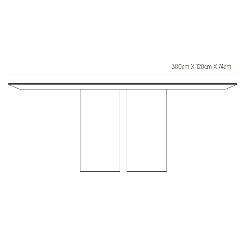 Dakry A 001 Dining Table By FCI London