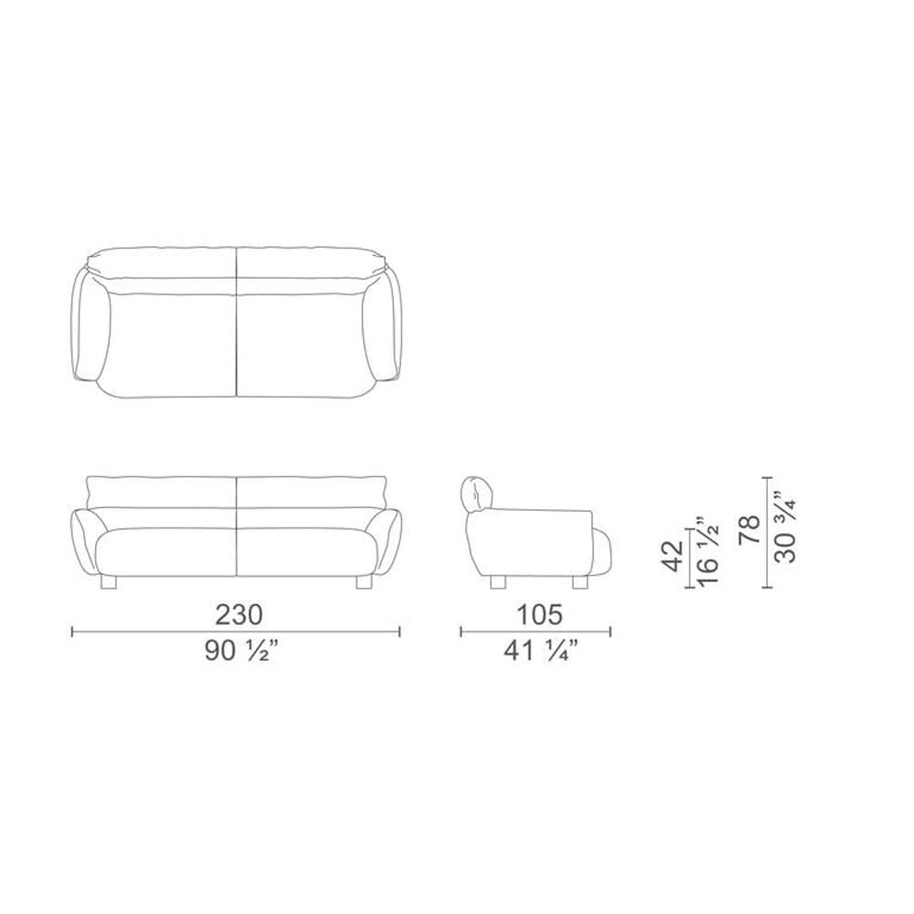 Ludo Sofa By FCI London