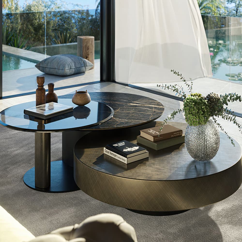 Stylish Arena Keramik Bond Coffee Table by Cattelan Italia at FCI London