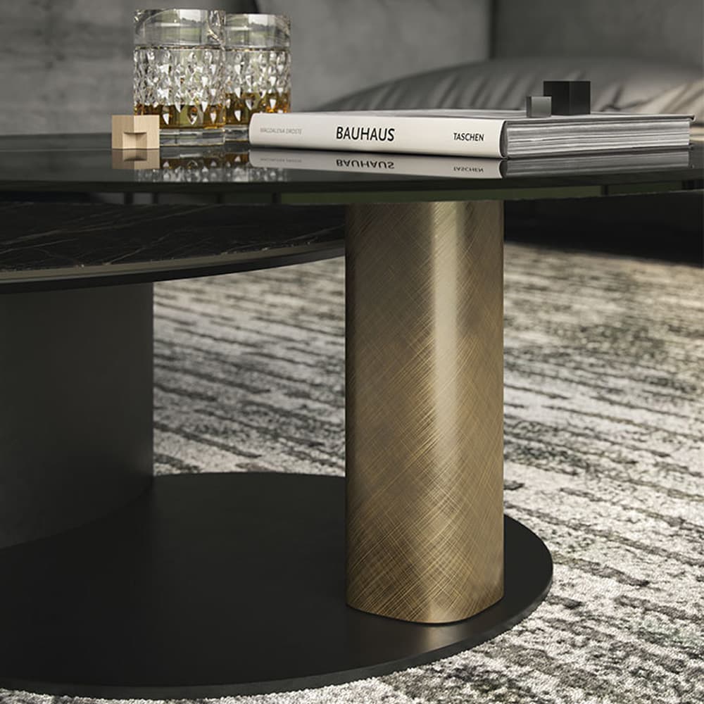 Elegant Arena Keramik Bond Coffee Table by Cattelan Italia at FCI London