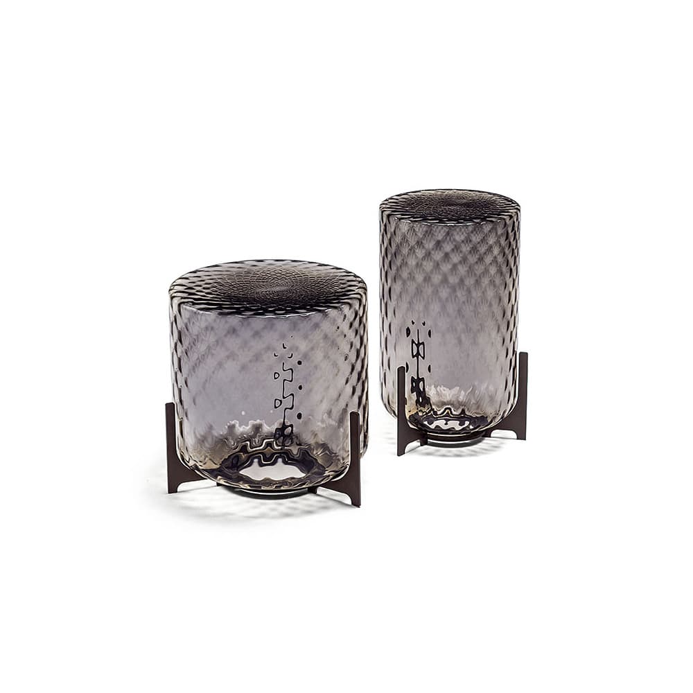 Dodo coffee table with faceted glass design by Cattelan Italia from FCI London