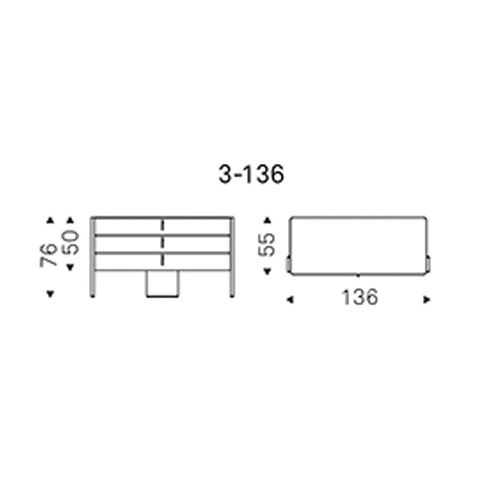 Close-up of Julian Chest of Drawer highlighting the luxurious brass accents from FCI London.