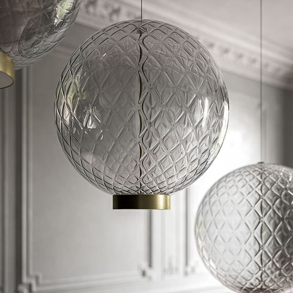 Ohay ceiling lamp in modern living room with LED light, available at FCI London