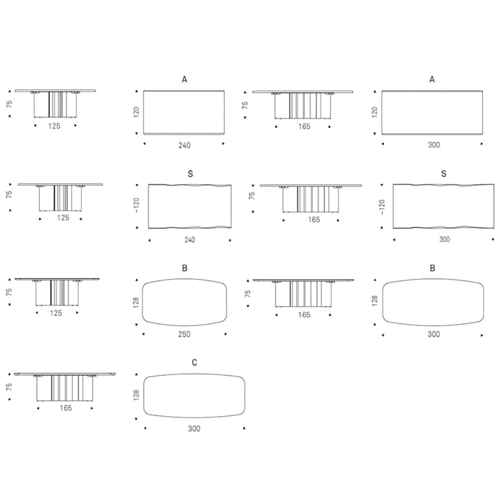 Close-up of Papel Wood Dining Table by Cattelan Italia highlighting wood finish at FCI London.