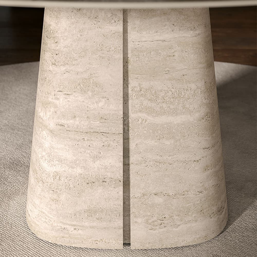 Elegant Rado Keramik round dining table in a stylish setting FCI London
