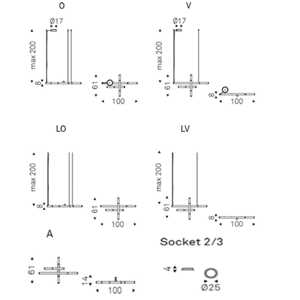 View of Regata ceiling lamp in modern interior from FCI London