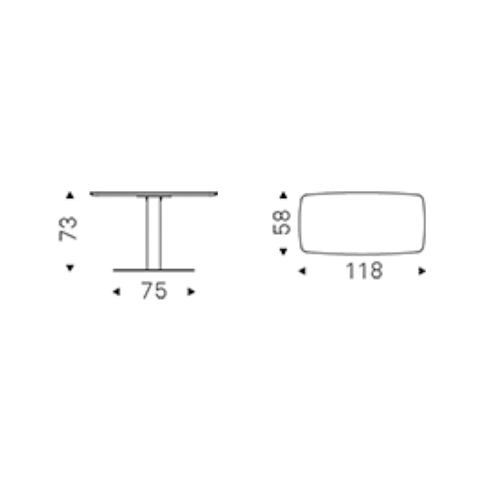 Close-up view of Cattelan Italia run leather desk showcasing fine craftsmanship FCI London