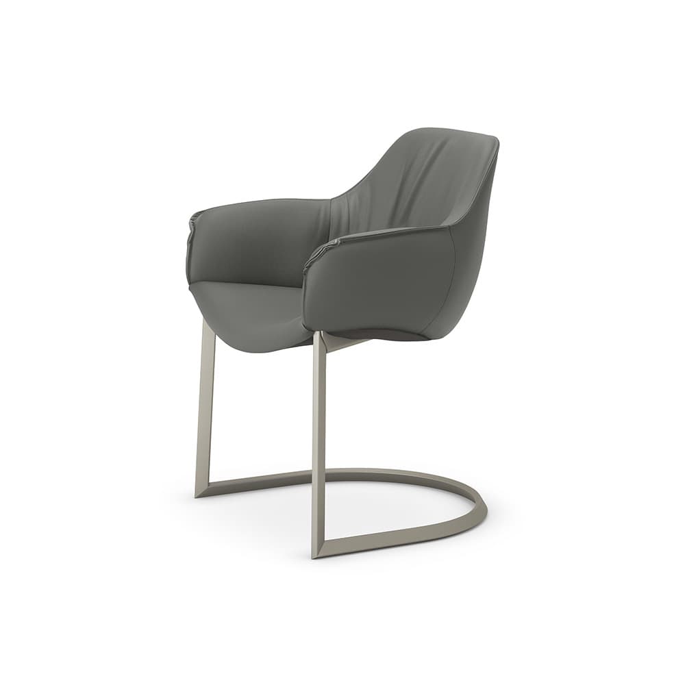 Side view of Scarlett Cantilever Armchair by Cattelan Italia featured at FCI London