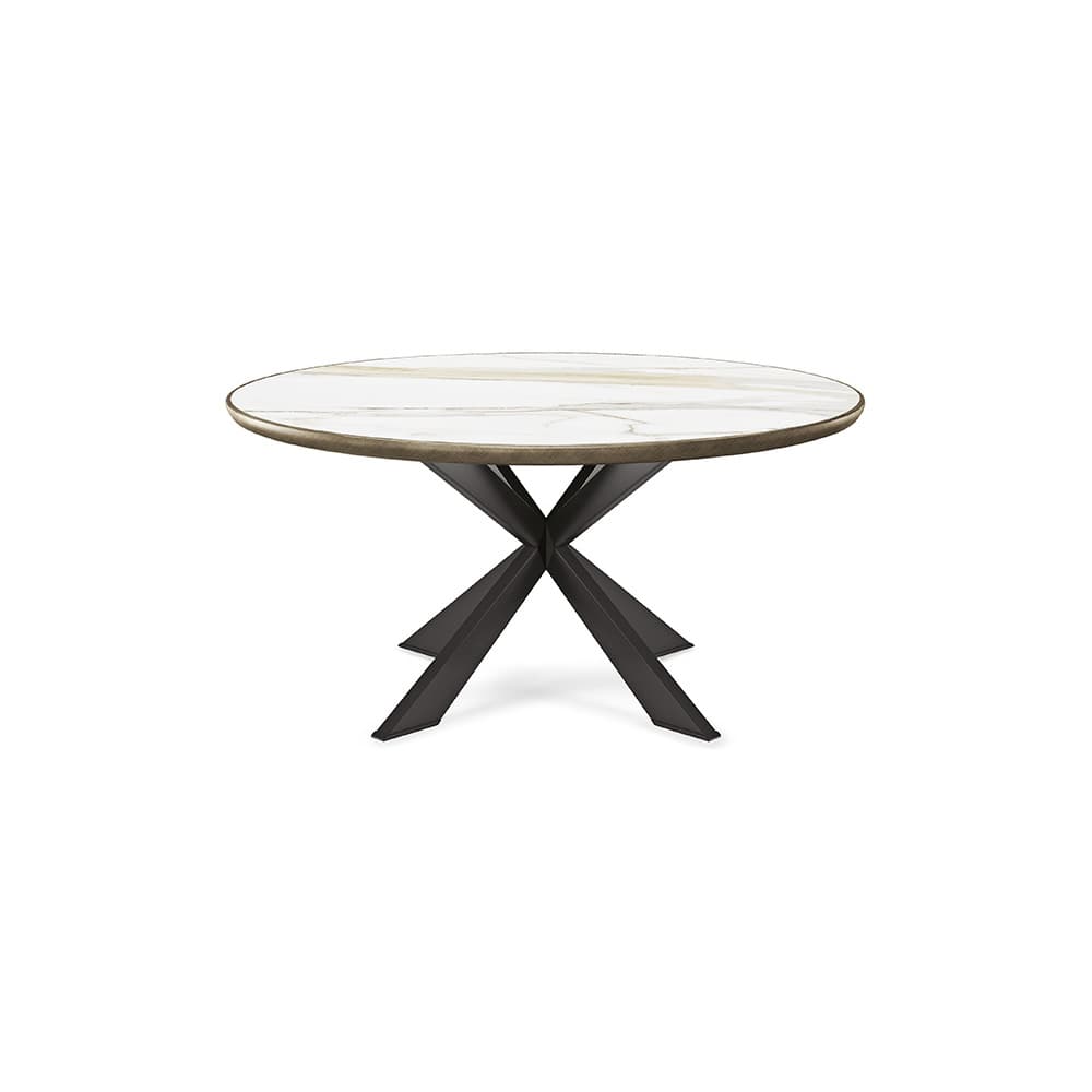 Spyder Keramik Premium Dining Table with intricate detailing from FCI London