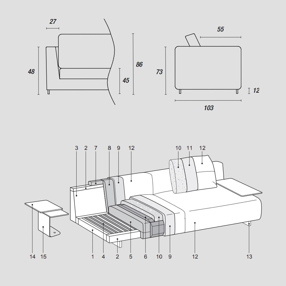 Atlantis Modular Sofas By FCI London