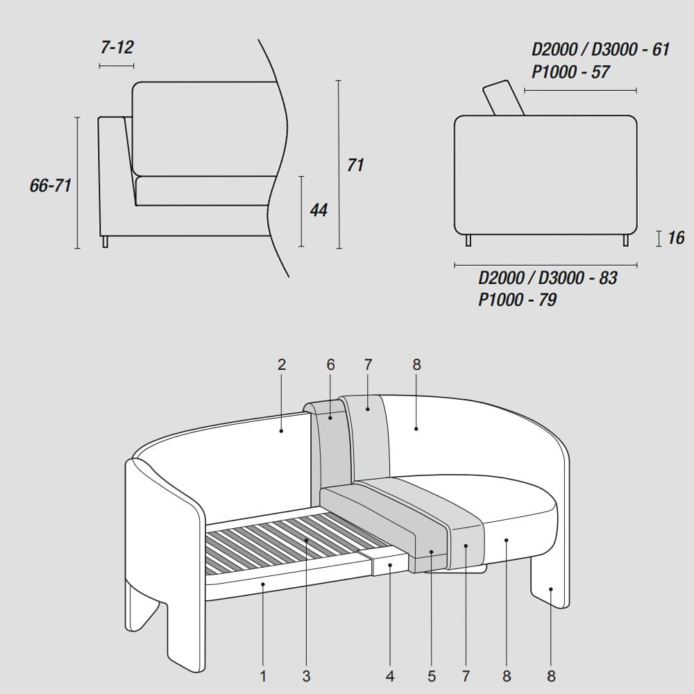 Cali Armchair By FCI London