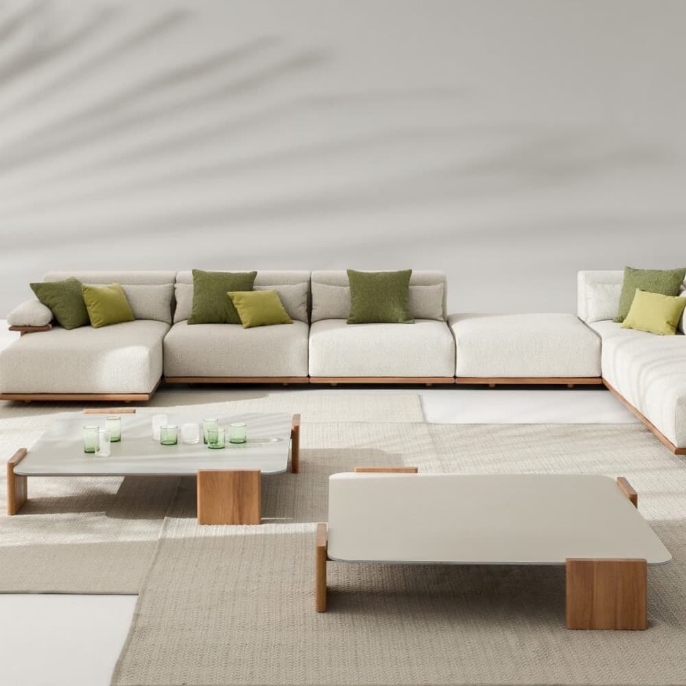 Tao outdoor coffee table by Ditre Italia with elegant style from FCI London.