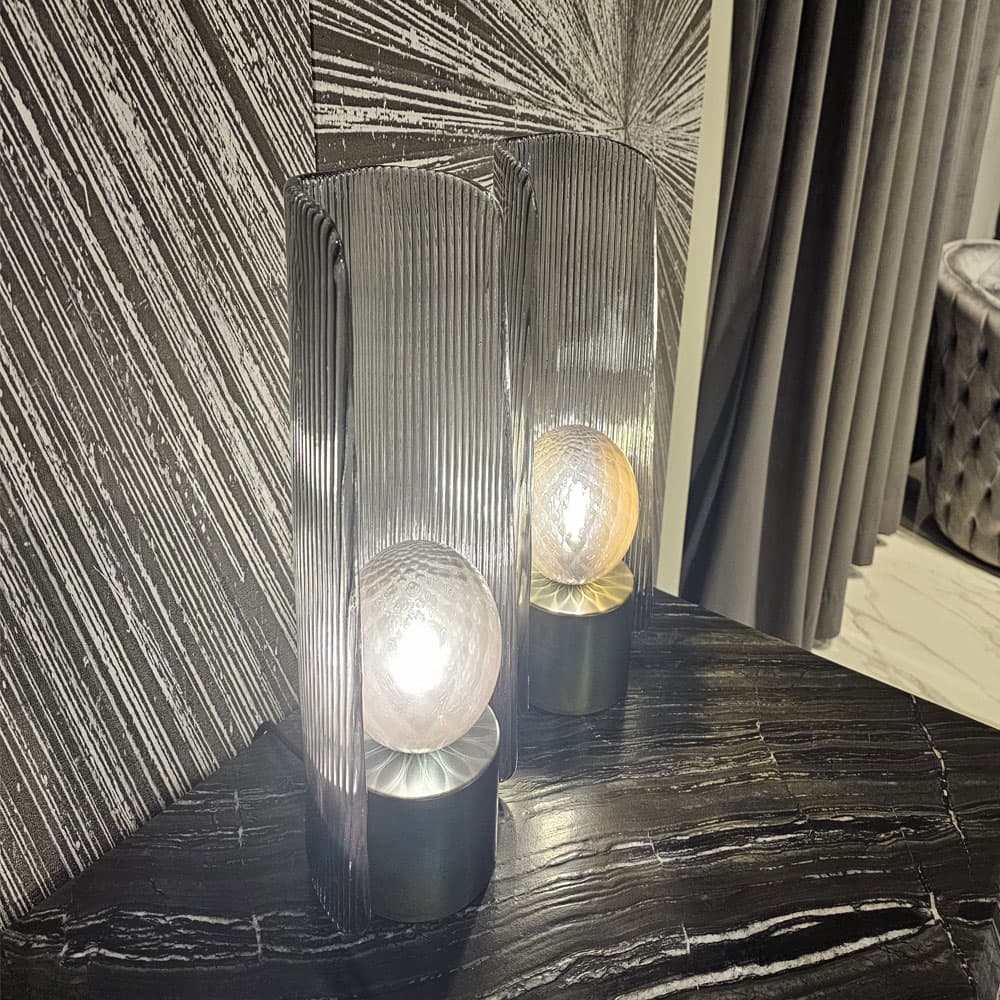 Argus Round Table Lamp by FCI London