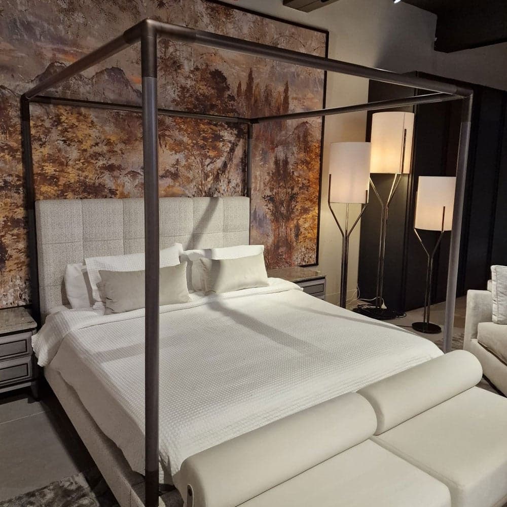 Cipriani Blue Moon Bed With Canopy Double Bed by FCI London