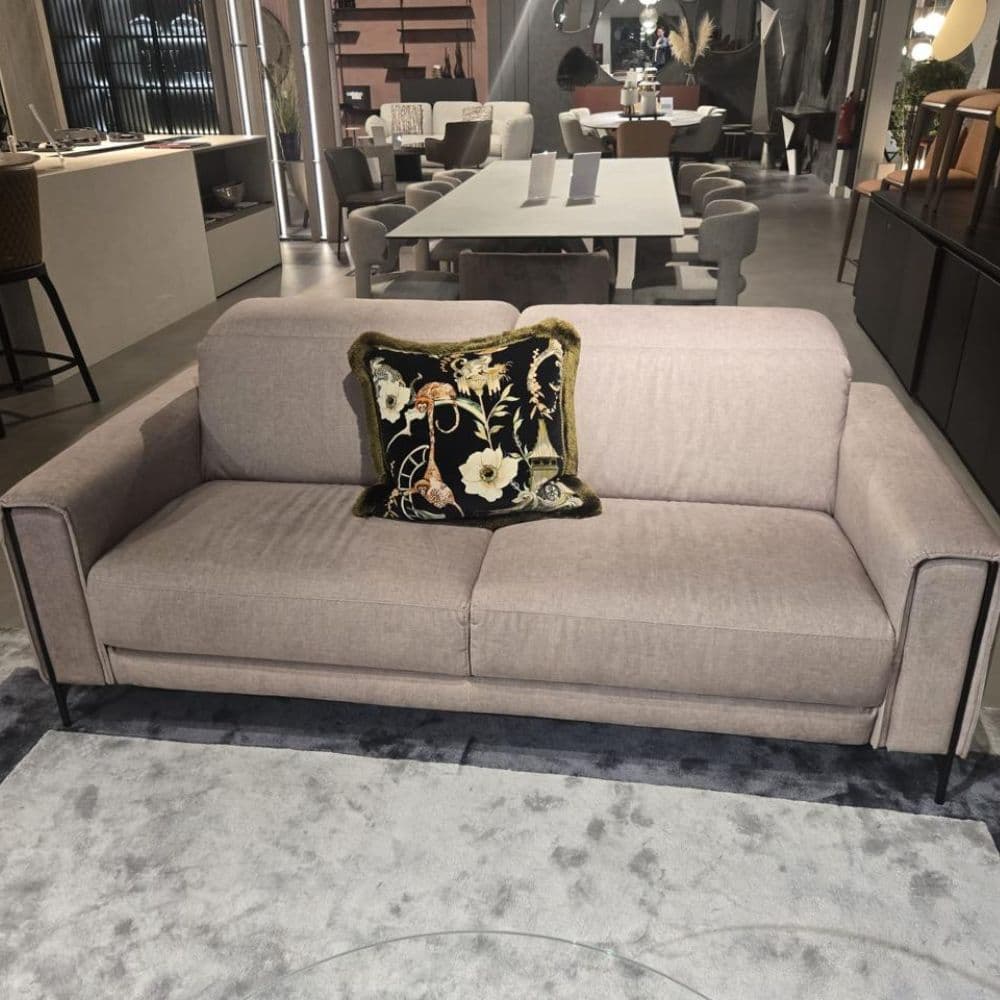 Gregg 3 Seater Fabric Sofa By FCI London