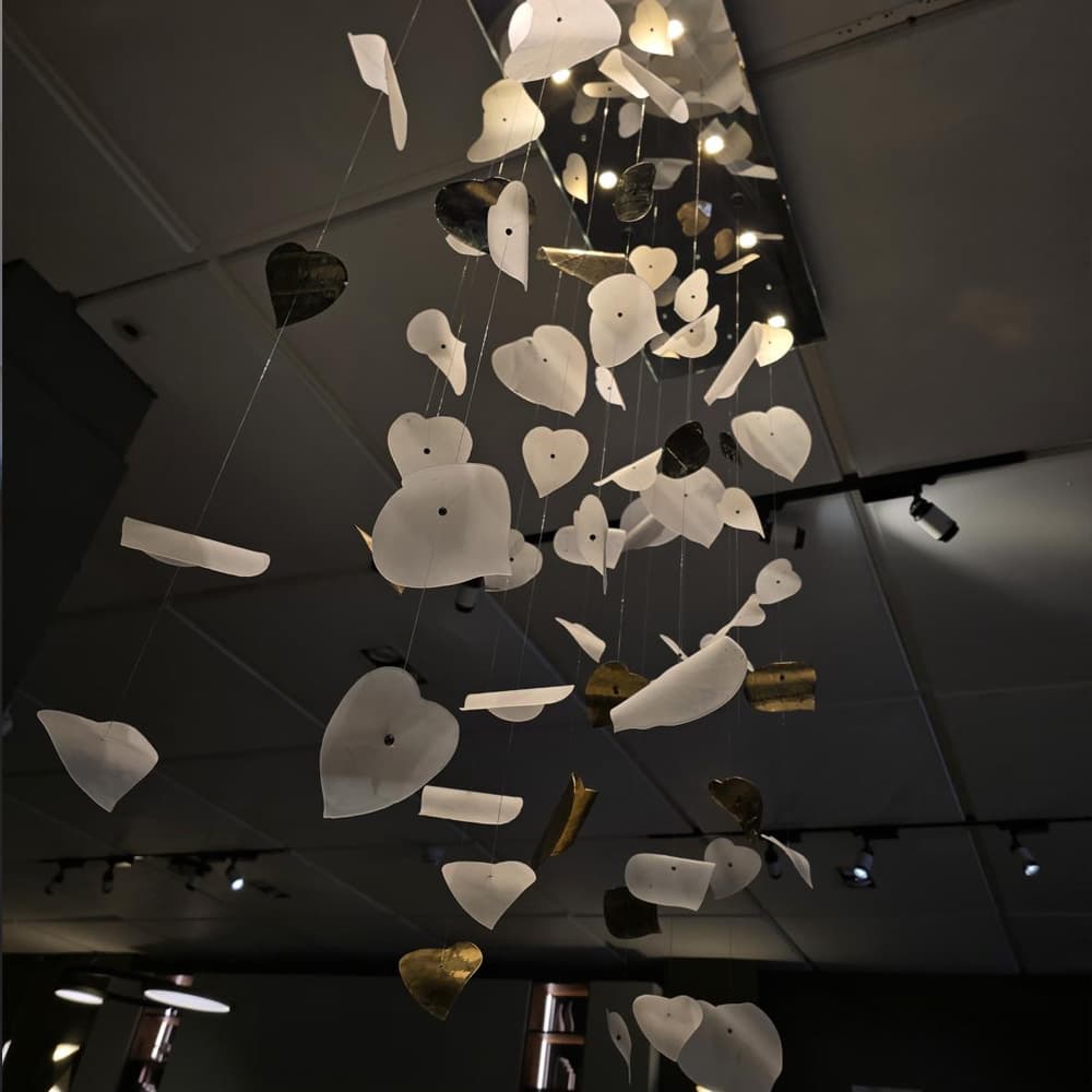 Leaf Chandelier by FCI Clearance