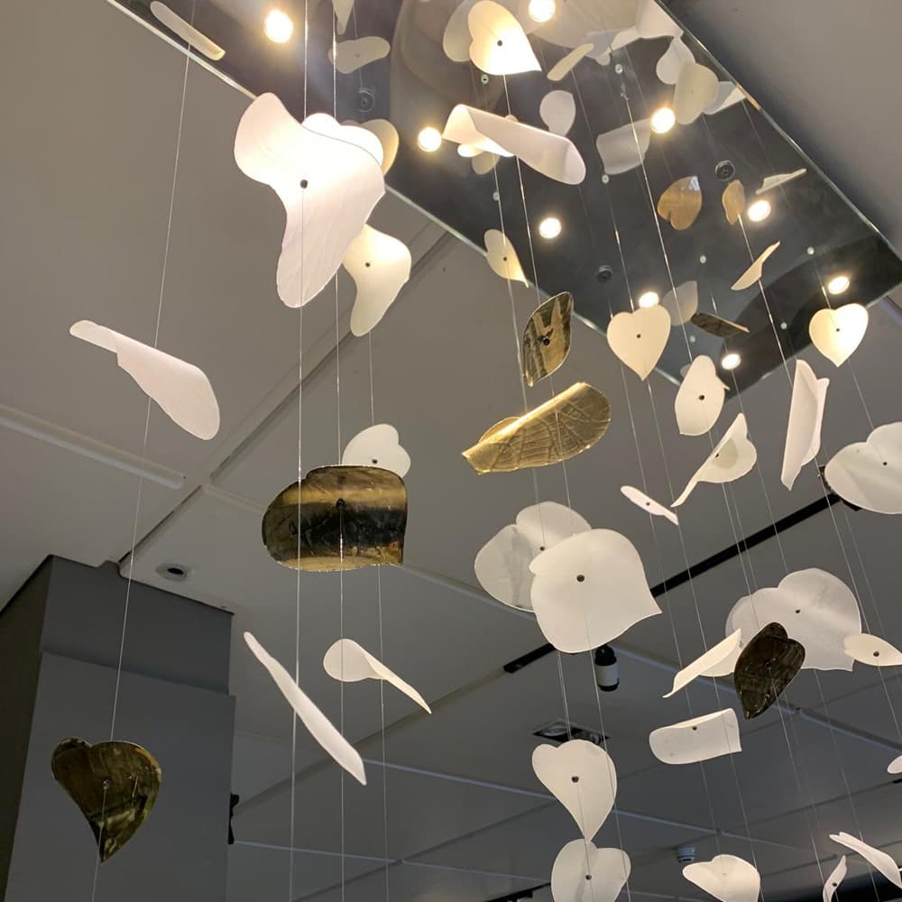 Leaf Chandelier by FCI Clearance