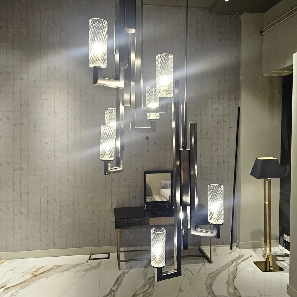 Mirage Single Chandelier by FCI London