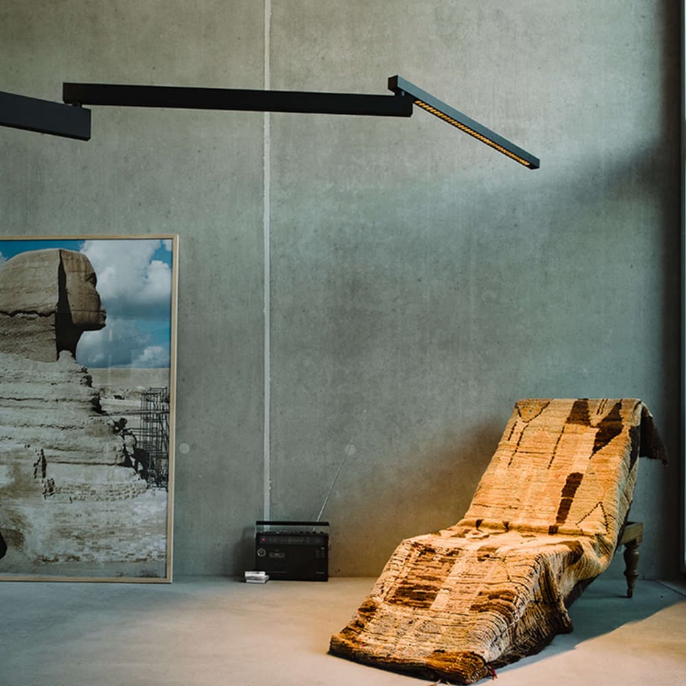 Black Flag Wall Lamp  By FCI London