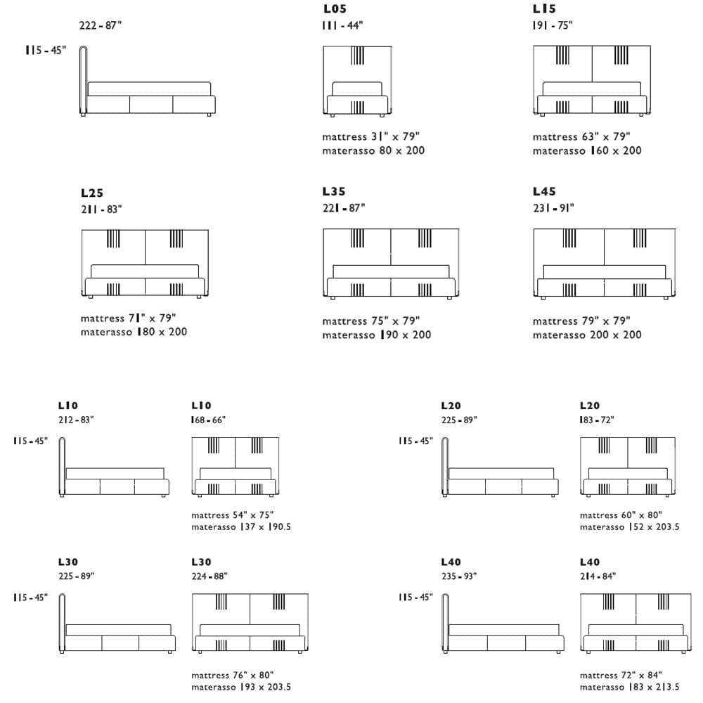 Philly Night Double Bed By FCI London