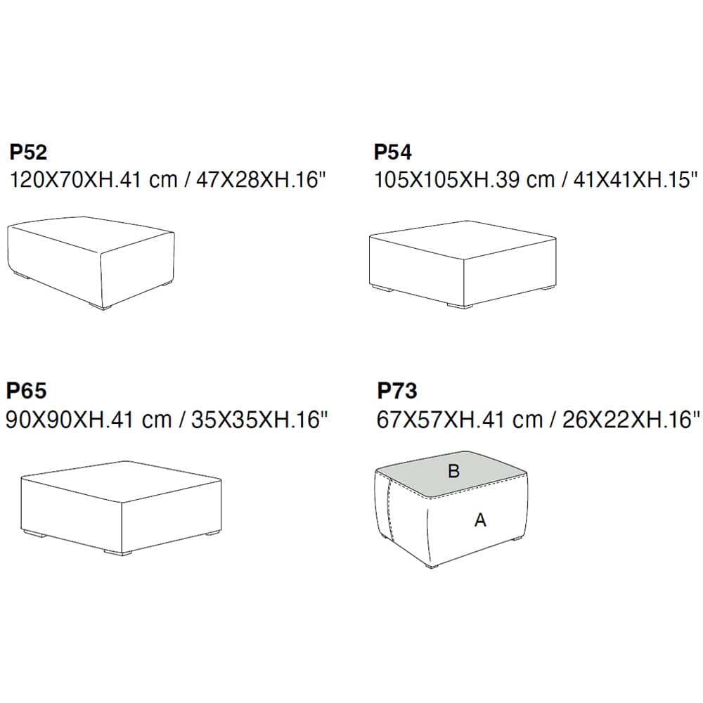 Stone Footstool By FCI London