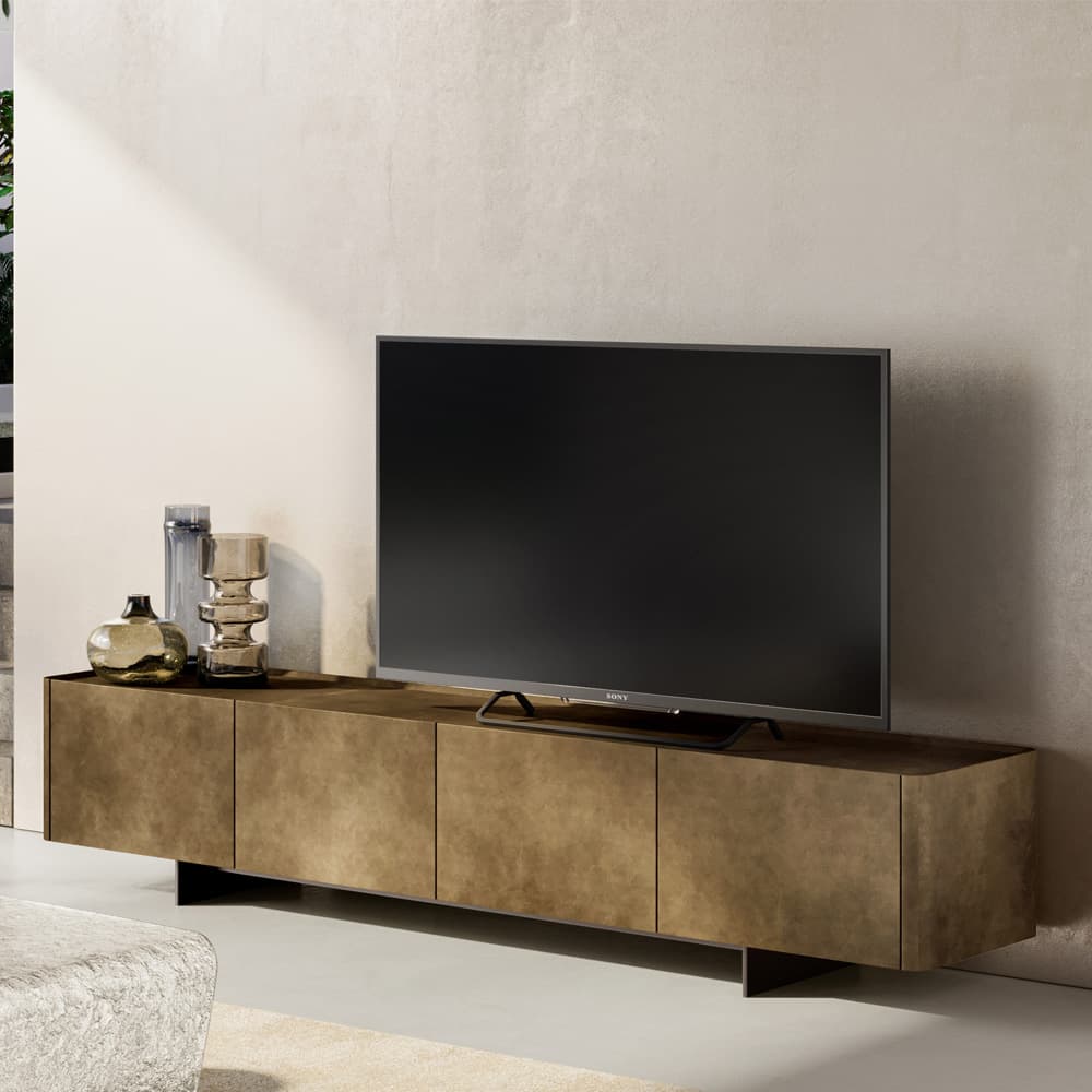 Alma Lacquered TV Wall Unit By FCI London