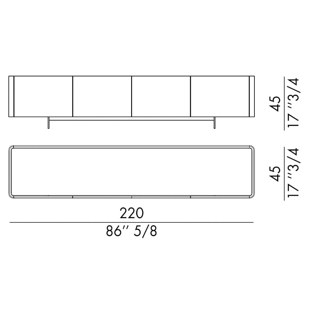 Alma TV Wall Unit By FCI London