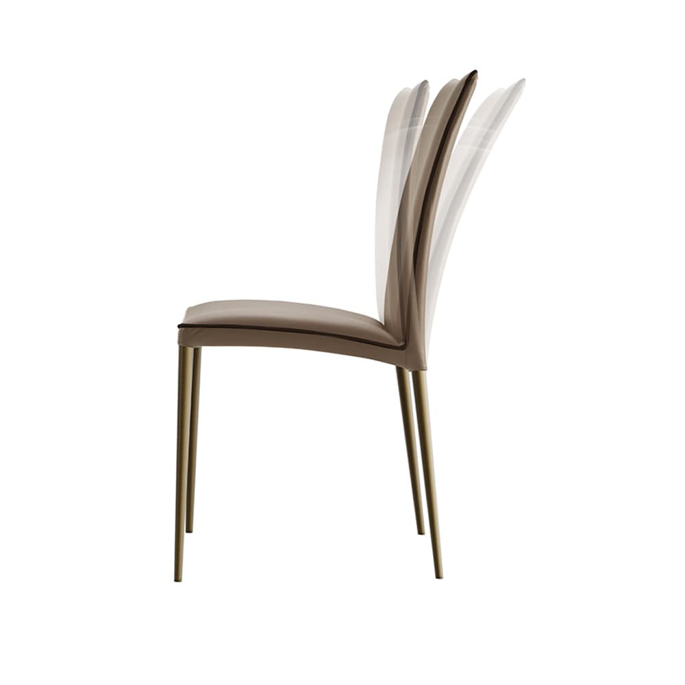Asia Edge With Metal Legs Dining Chair By FCI London