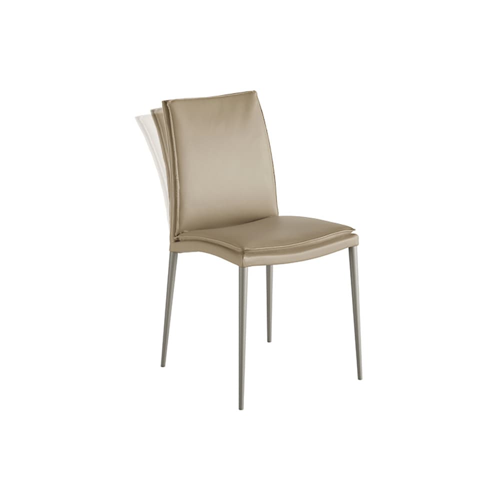Asia High Soft With Metal Legs Dining Chair By FCI London