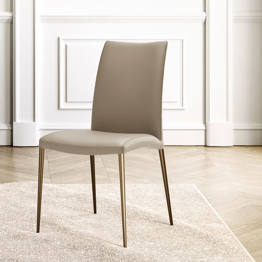 Asia With Metal Legs Dining Chair By FCI London