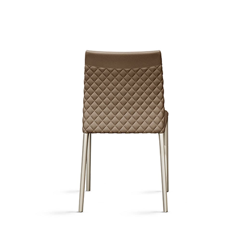 Bea Diamond With Metal Legs Dining Chair By FCI London