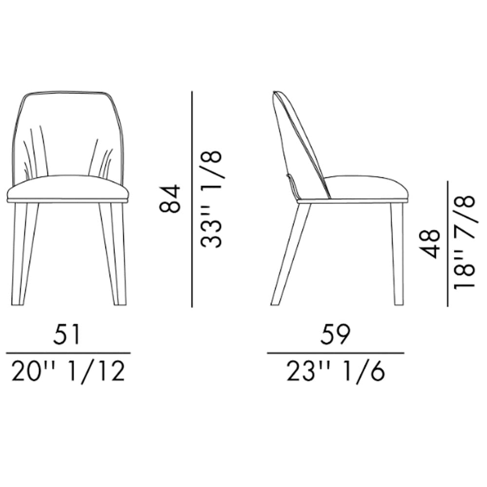 Diva With Metal Legs Dining Chair By FCI London