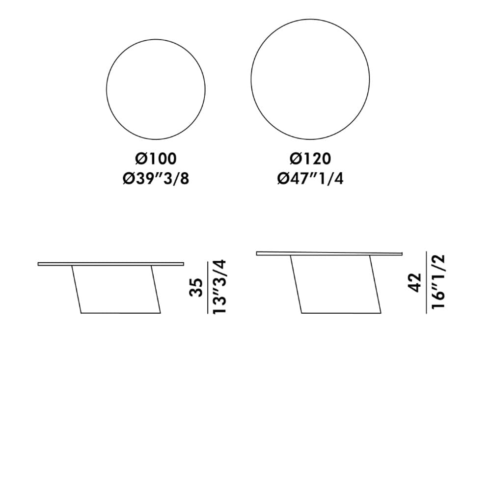 Dorado Low Top Glass Coffee Table By FCI London