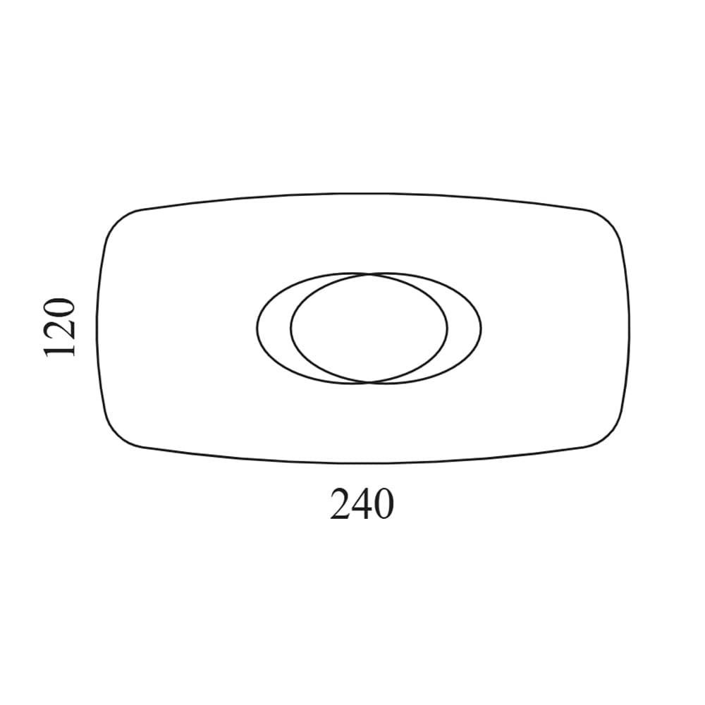 Dorado Top King Ceramic Dining Table By FCI London